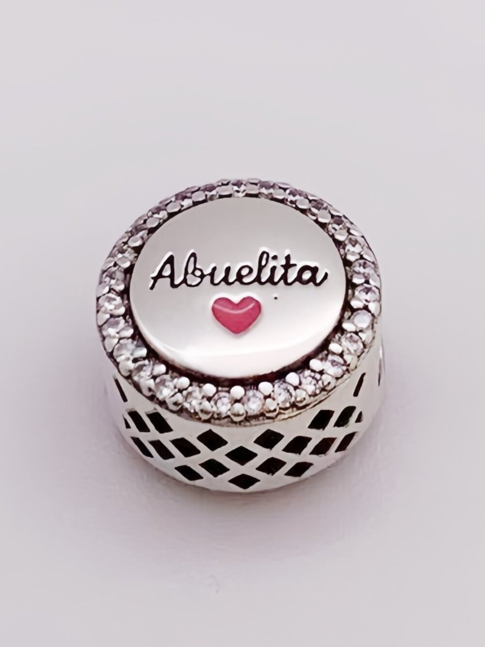 Pandora Love Abuelita Engravable Charm